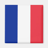 Frankreich-Flagge Magnet (Vorne)
