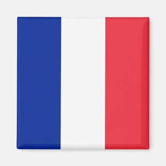 Frankreich-Flagge Magnet (Vorne)