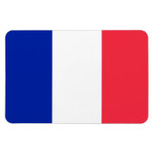 Frankreich-Flagge Magnet (Horizontal)