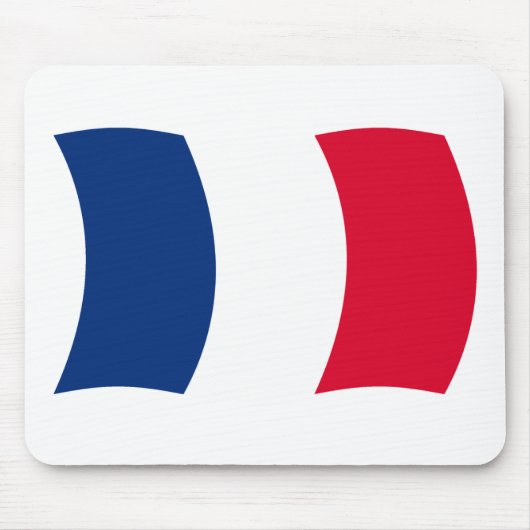 Frankreich-Flagge-Mauspad Mousepad (Vorne)