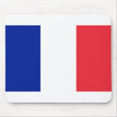 Frankreich-Flagge Mousepad (Vorne)