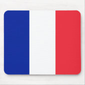 Frankreich-Flagge Mousepad (Vorne)