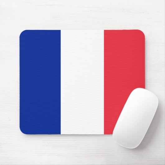 Frankreich-Flagge Mousepad (Mit Mouse)