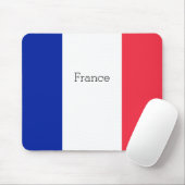 Frankreich-Flagge Mousepad (Mit Mouse)