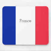 Frankreich-Flagge Mousepad (Vorne)
