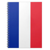 Frankreich-Flagge Notizblock (Vorderseite)