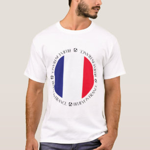 Frankreich-Flagge Patriotische Kleidung T-Shirt