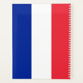 Frankreich-Flagge Planer (Rückseite)