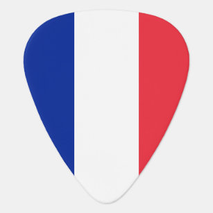 Frankreich-Flagge Plektrum