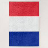 Frankreich-Flagge Puzzle (Vertikal)