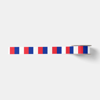 Frankreich-Flagge Satinband
