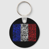 Frankreich - Flagge Schlüsselanhänger (Vorderseite)