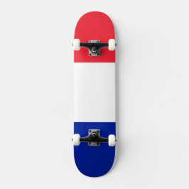 Frankreich-Flagge Skateboard