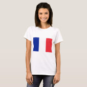 Frankreich-Flagge T-Shirt (Vorne ganz)