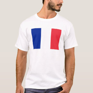 Frankreich-Flagge T-Shirt