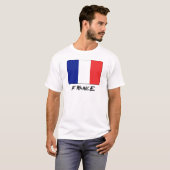 Frankreich-Flagge T-Shirt (Vorne ganz)