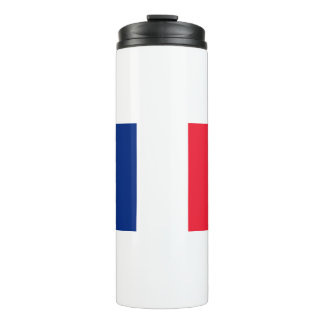 Frankreich-Flagge Thermosbecher