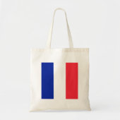 Frankreich-Flagge Tragetasche (Vorne)