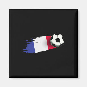 Frankreich-Flagge-Trikot Französisches Fußballteam Magnet