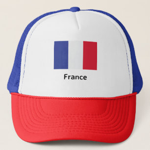 Frankreich-Flagge Truckerkappe