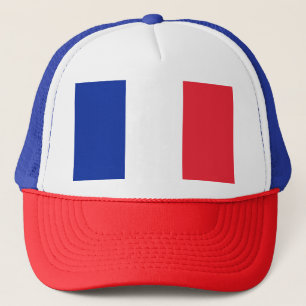 Frankreich-Flagge Truckerkappe