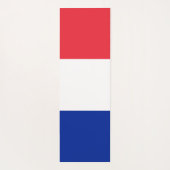 Frankreich-Flagge Yogamatte (Rückseite)