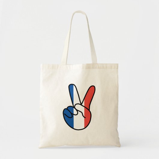 Frankreich Flagge / Zeichen Tragetasche (Vorne)