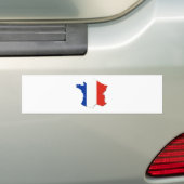 Frankreich-Flaggen-Farben! Autoaufkleber (Auf Auto)