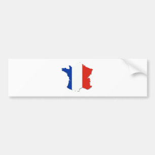 Frankreich-Flaggen-Farben! Autoaufkleber