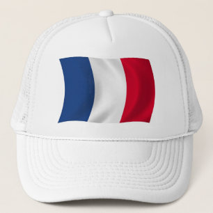 Frankreich-Flaggenmütze Truckerkappe