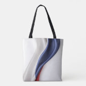 Frankreich Flaggenseidenstruktur Tasche (Rückseite)