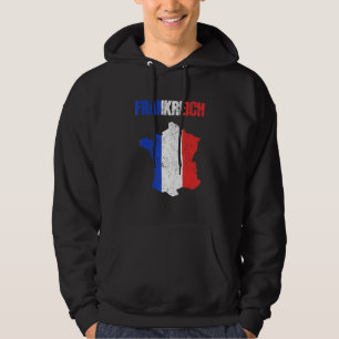 Frankreich Flaggenstaat Französischer Keepake Hoodie