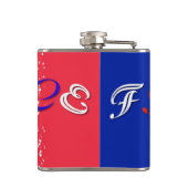 Frankreich Flask Flachmann (Rückseite)