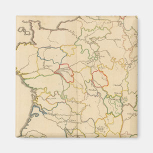 Frankreich Flüsse Magnet