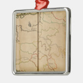 Frankreich-Flüsse Ornament Aus Metall (Links)