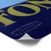 Frankreich Fontainebleau Avon Poster (Ecke)