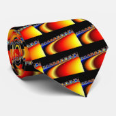 Frankreich - Fraktal Krawatte (Gerollt)