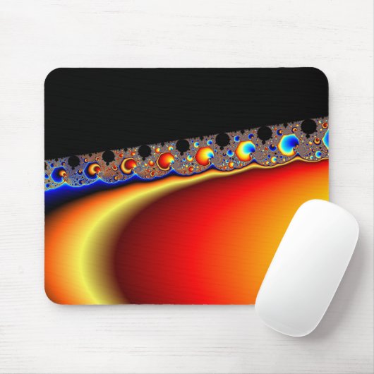 Frankreich - Fraktal Mousepad (Mit Mouse)