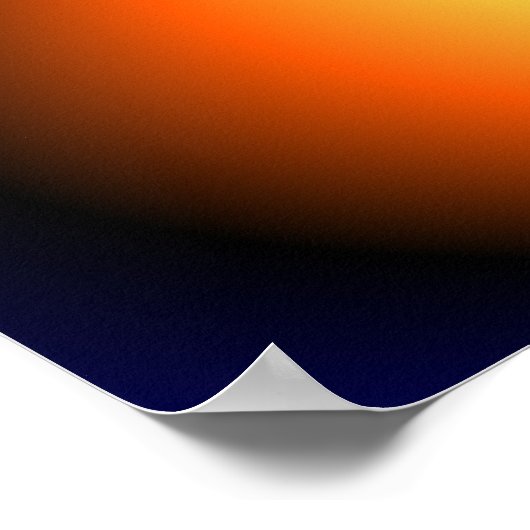 Frankreich - Fraktal Poster (Ecke)