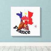 Frankreich, France, Francia Leinwand (Insitu (Holzboden))