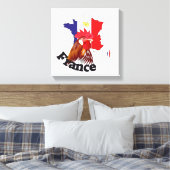 Frankreich, France, Francia Leinwand (Insitu (Schlafzimmer))