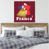 Frankreich, France, Francia Leinwand (Insitu (Schlafzimmer))