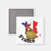 Frankreich France Francia Magnet (Vorderseite/Rückseite)