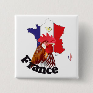 Frankreich Francia Button