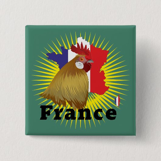 Frankreich Francia Button (Vorderseite)