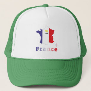 Frankreich Francia Cap Truckerkappe