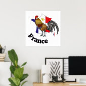 Frankreich, Francia Poster (Heimbüro)