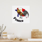 Frankreich, Francia Poster (Küche)