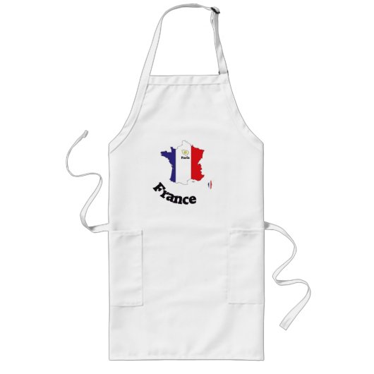 Frankreich Francia Schæ Lange Schürze (Vorne)