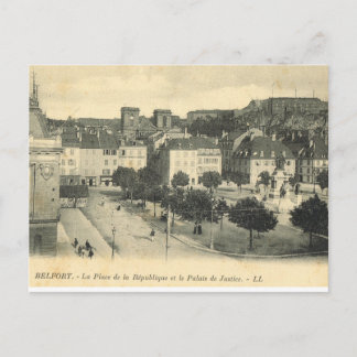 Frankreich, Französisch Vintage Belfort, Palais de Postkarte